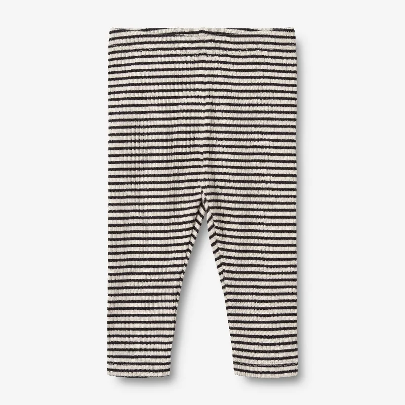 Striped Leggings Jules - black stripe