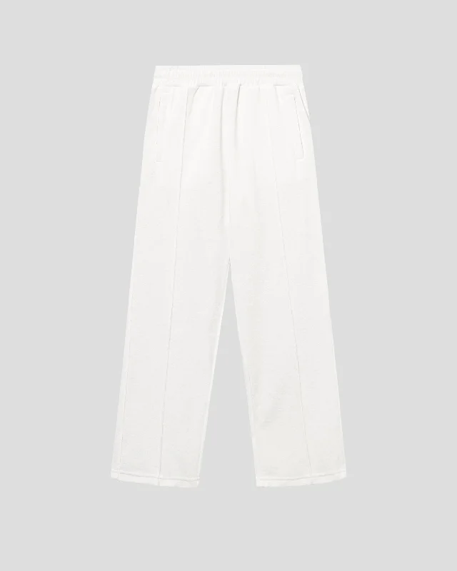 Terry Cropped Pant Off White