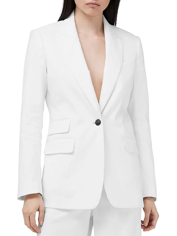 Foster Womens Suit Separate Work Wear One-Button Blazer