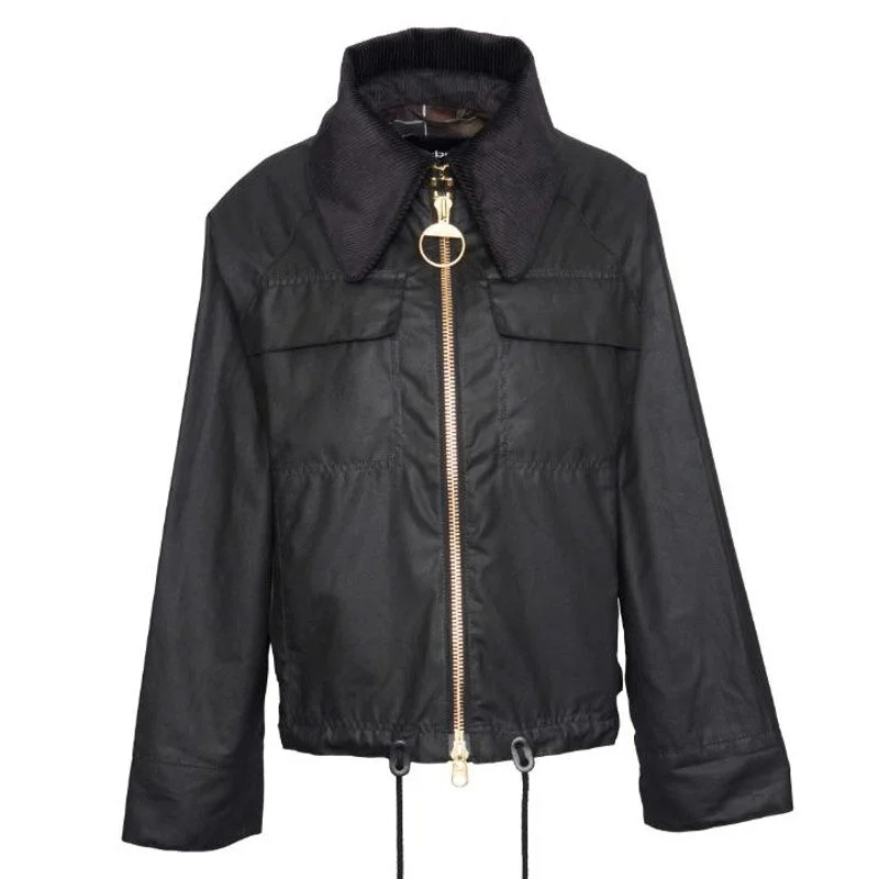 Barbour Beauly Ladies Wax Jacket - Black/Classic