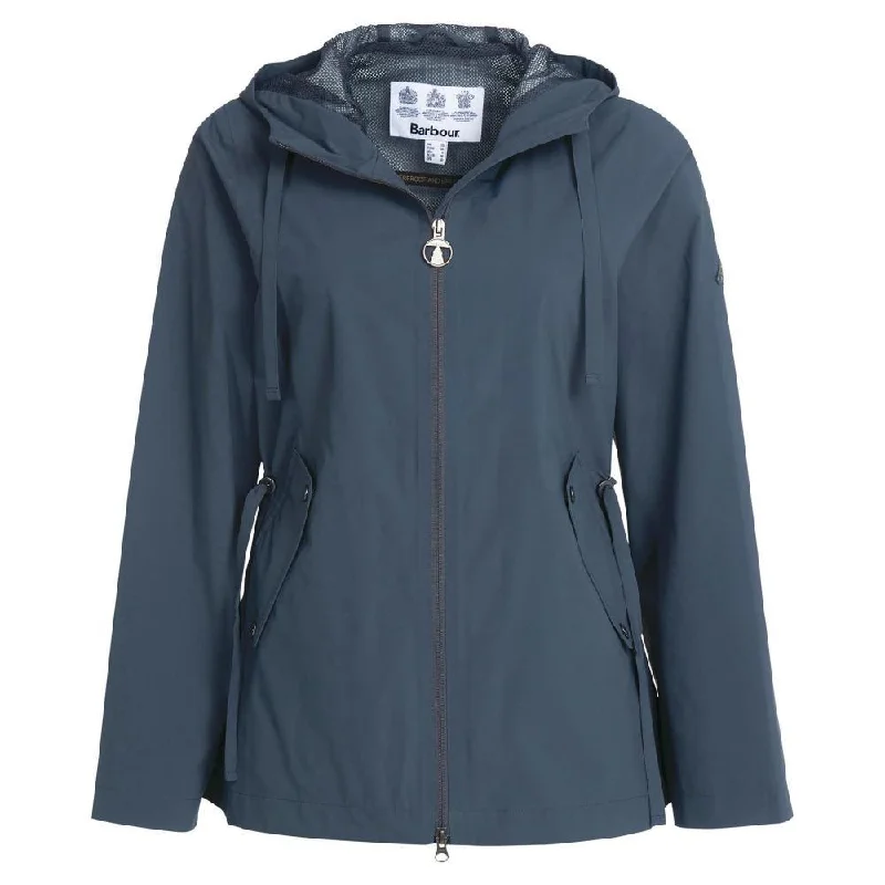 Barbour Budle Waterproof Ladies Jacket - Summer Navy