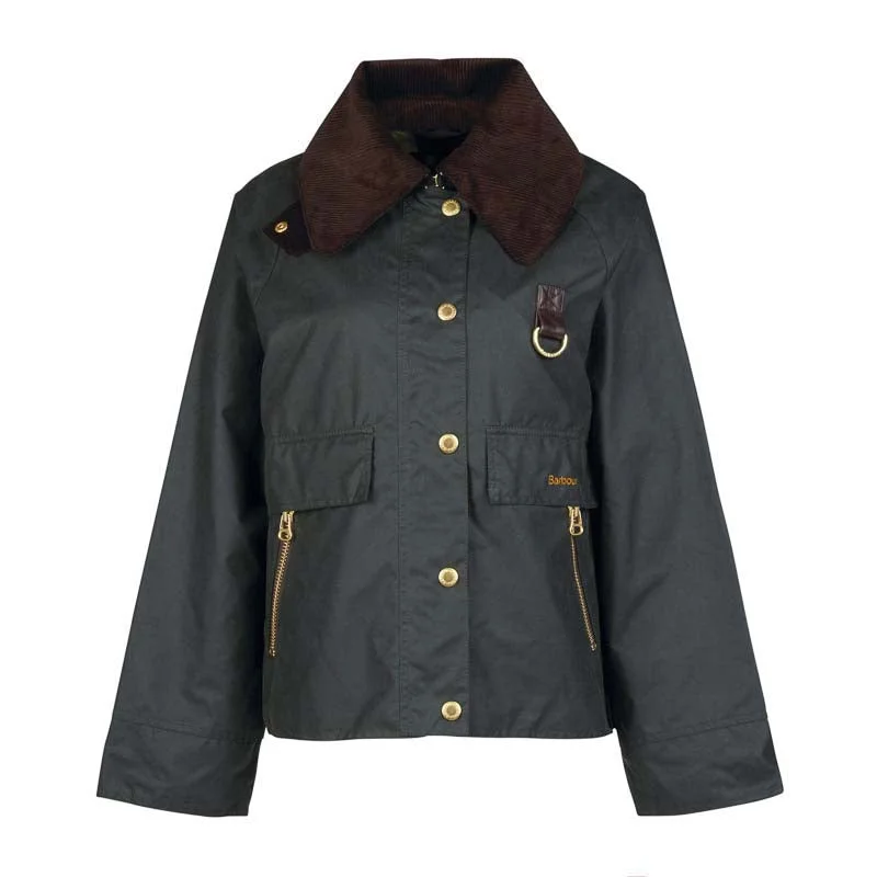 Barbour Catton Ladies Wax Jacket - Sage/Ancient