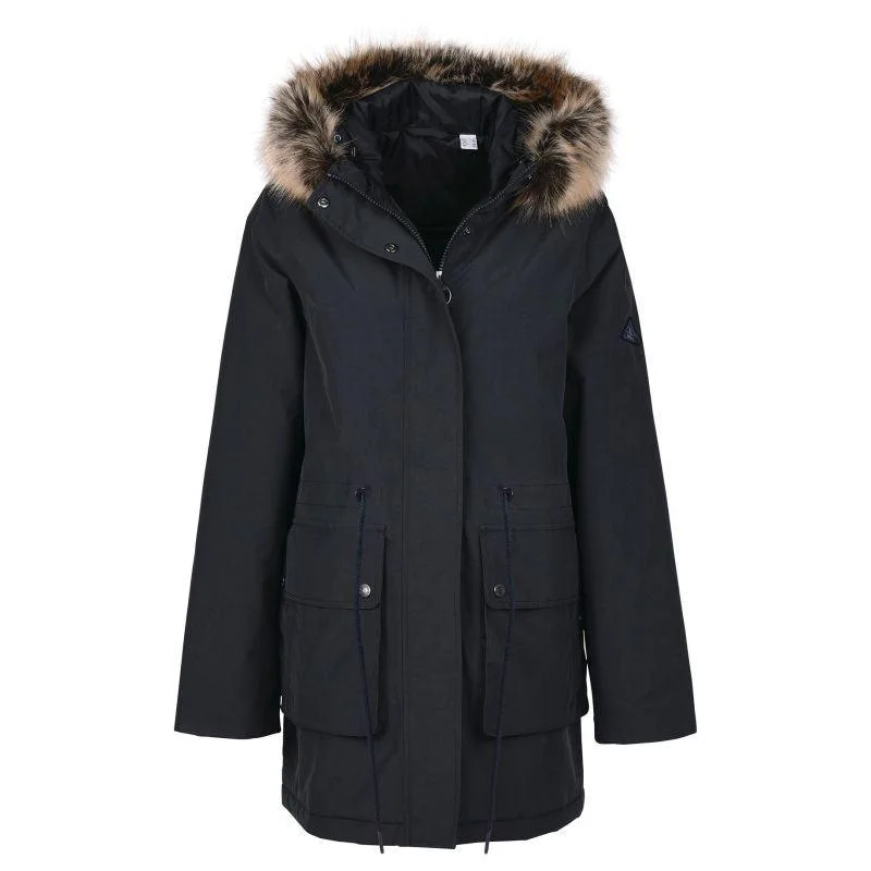 Barbour Ellison Ladies Waterproof Jacket - Dark Navy