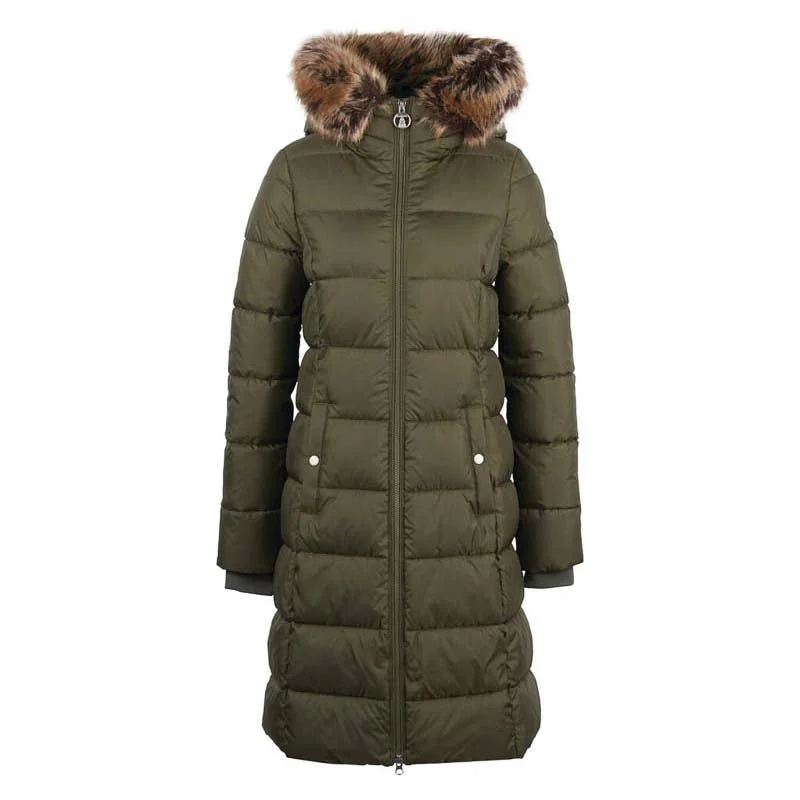 Barbour Rosoman Ladies Quilted Jacket - Deep Olive