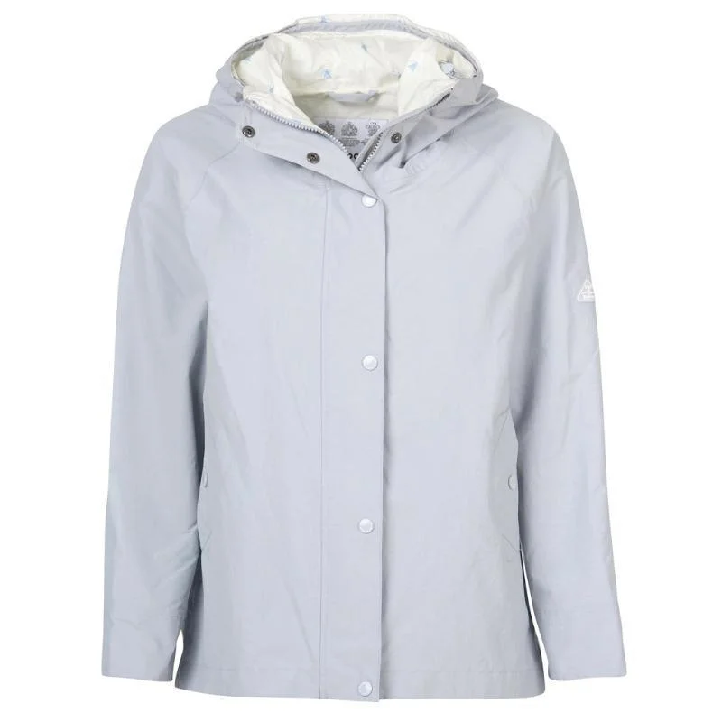 Barbour Salcombe Ladies Waterproof Jacket - Gray Dawn