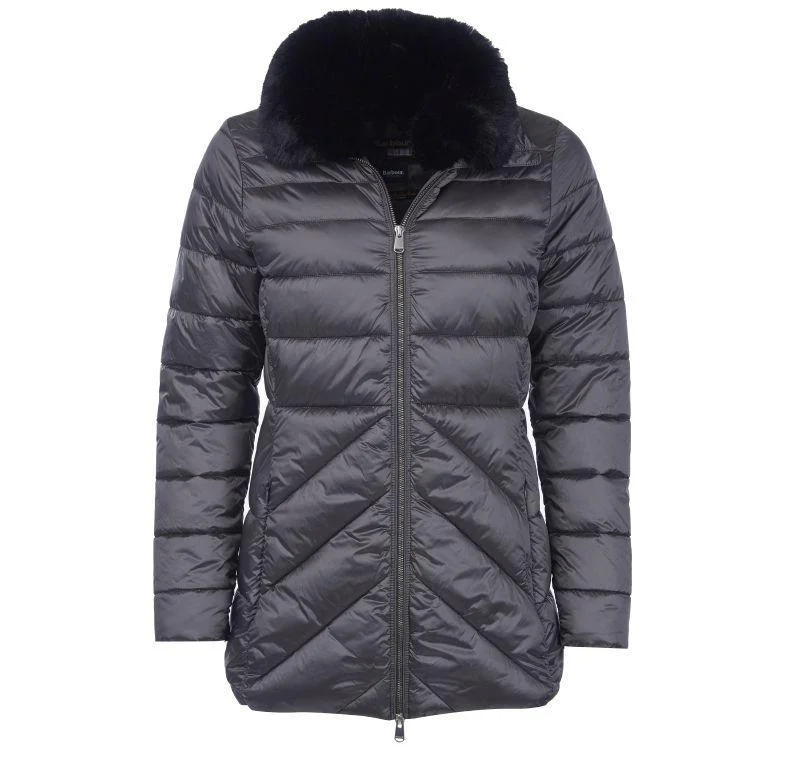 Barbour Shannon Ladies Quilted Jacket - Ash Grey