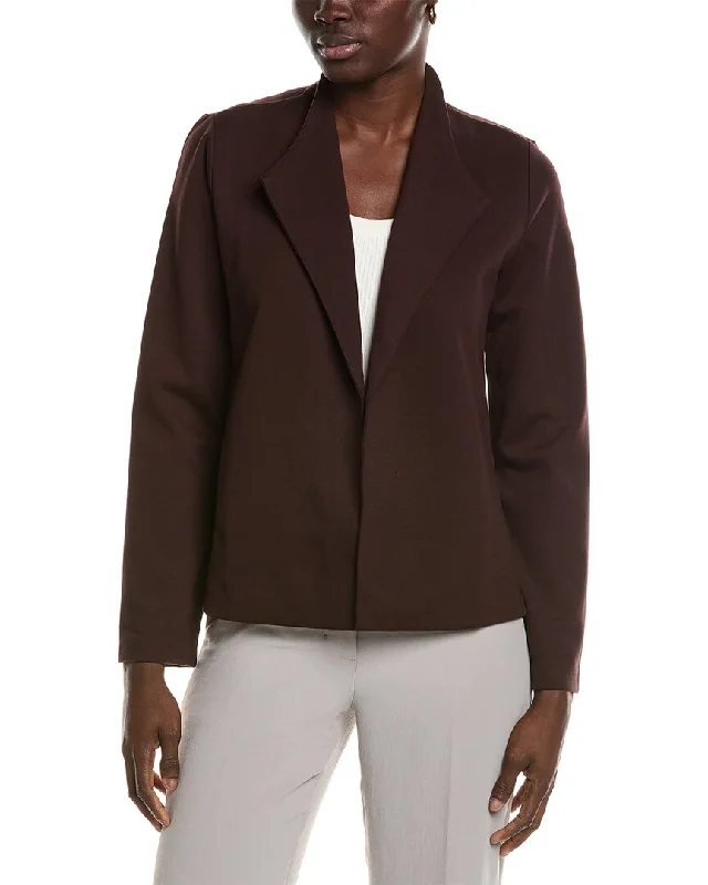 Eileen Fisher High Collar Jacket