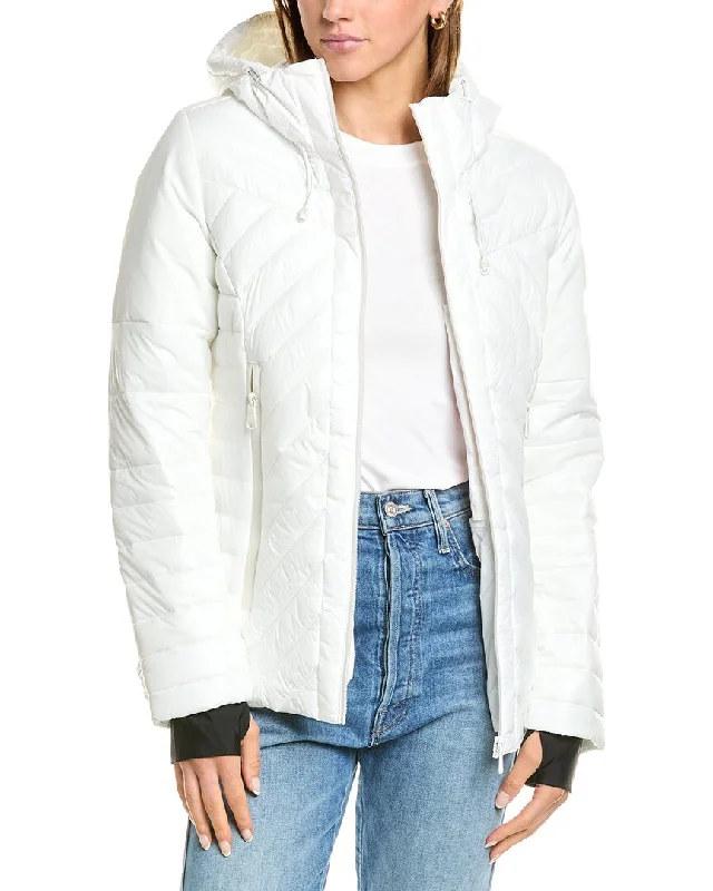 Pajar Esmay Lightweight Mixed Media Quilted Jacket