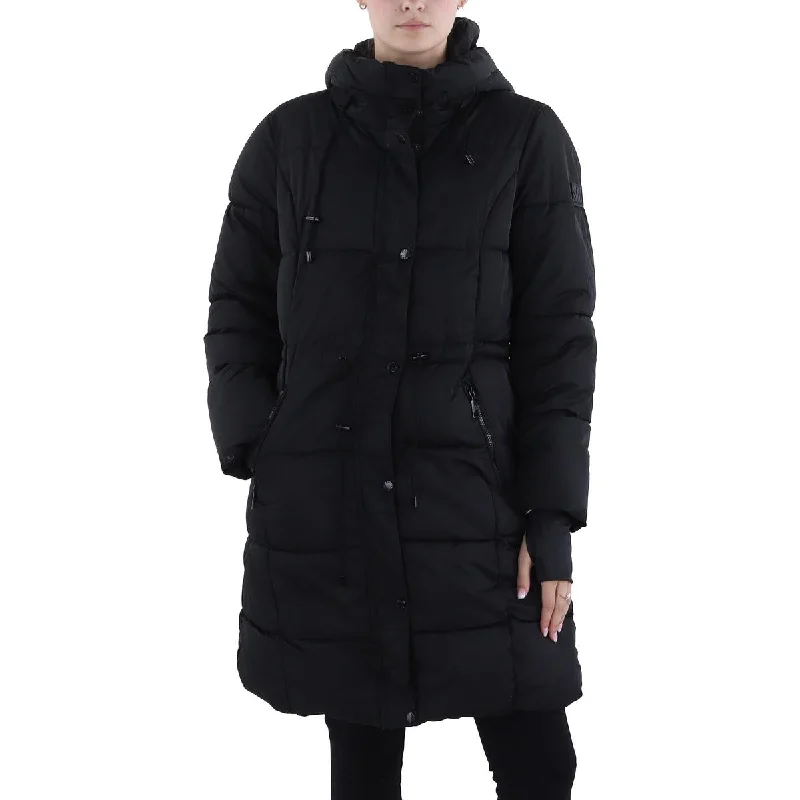 Womens Quilted Cold Weather Puffer Jacket