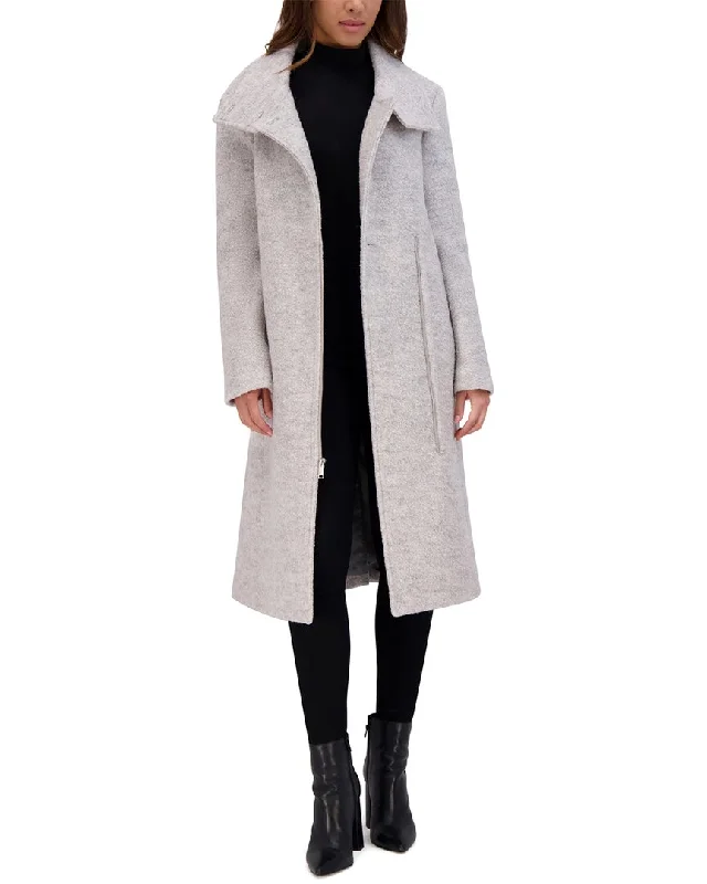 Andrew Marc Geller Wool-Blend Coat