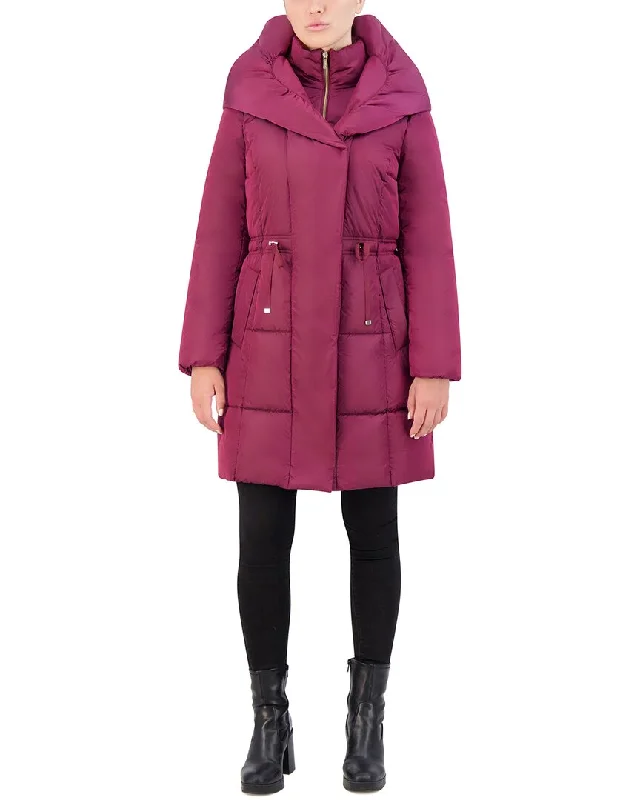 Cole Haan Shawled Hood Mineral Jacket