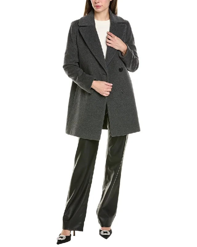 Cinzia Rocca Icons Wool & Cashmere-Blend Coat