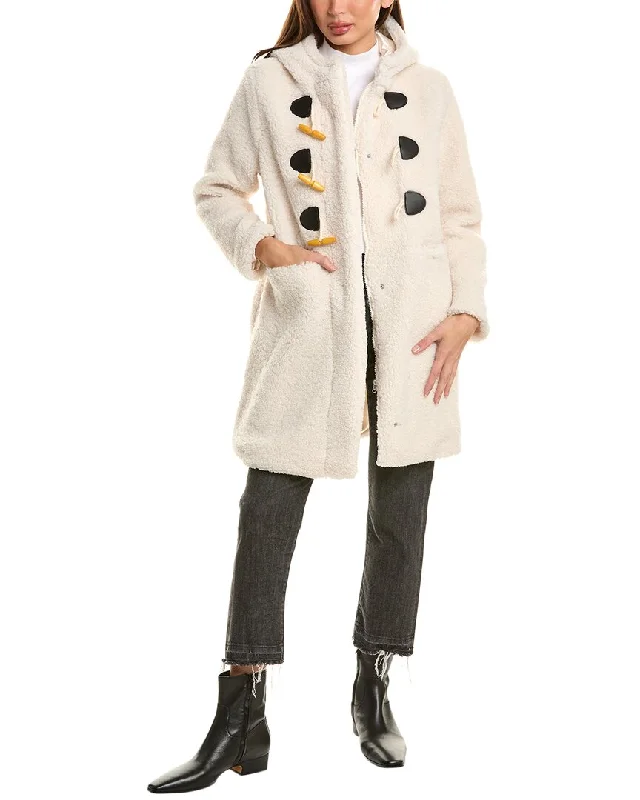 Urban Republic Teddy Fleece Toggle Coat