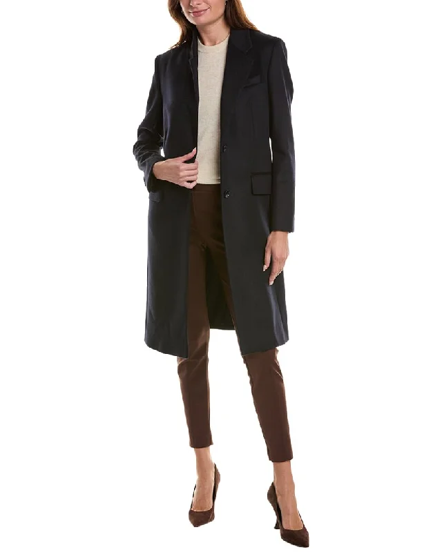 Boss Hugo Boss Catara Wool & Cashmere-Blend Coat