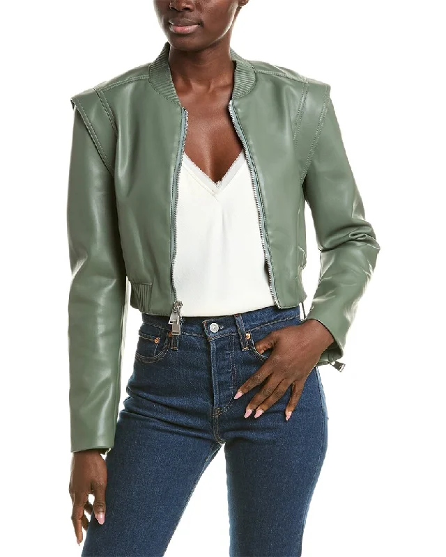 Simkhai Doreen Boxy Bomber Jacket