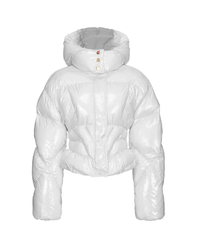 PINKO  Shiny Down Jacket White