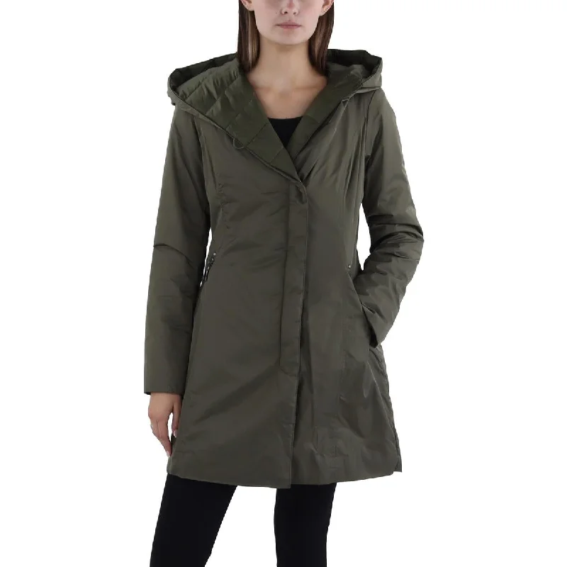 Womens Asymmetric Hooded Active