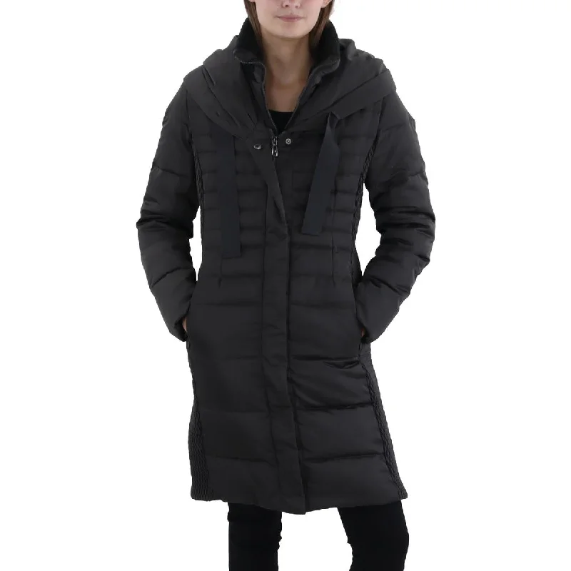 Womens Insulated Layered Puffer Jacket