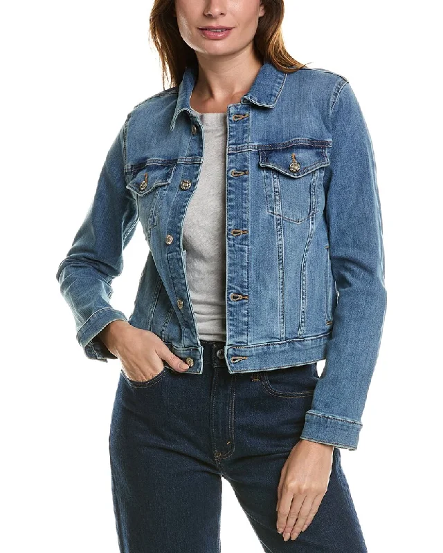 7 For All Mankind Classic Cropped Trucker Jacket