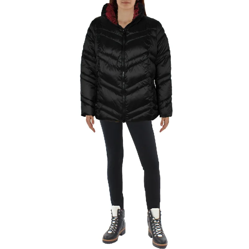 Womens Quilted Short Puffer Jacket