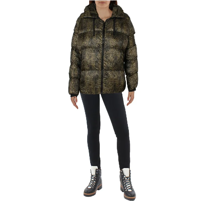 Womens Hooded Short Puffer Jacket