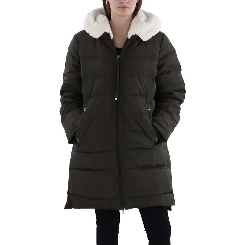 Womens Down Quilted Parka Coat