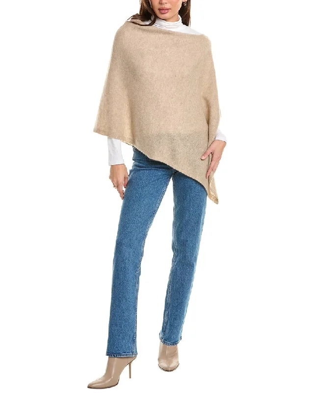 Brodie Cashmere Classic Mini Cashmere Poncho