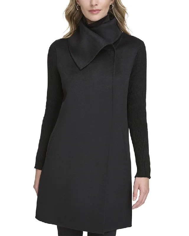 Kenneth Cole Wool-Blend Coat