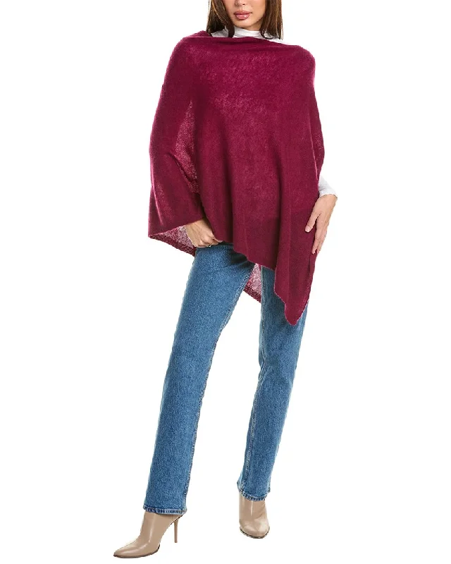 Brodie Cashmere Classic Mini Cashmere Poncho