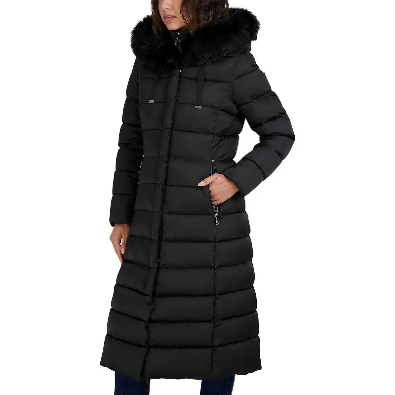 Womens Quilted Cold Weather Parka Coat