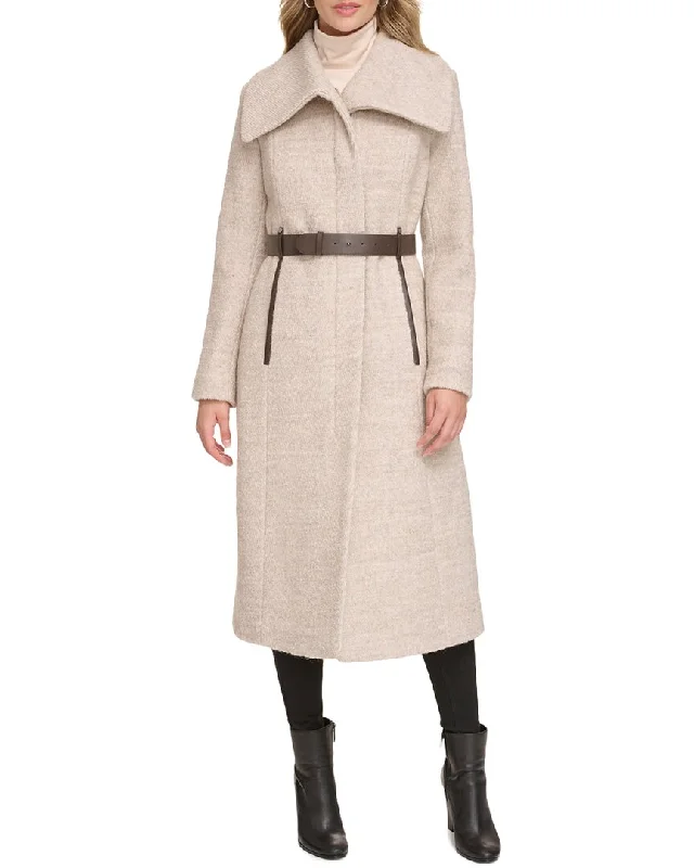 Kenneth Cole Wool-Blend Coat