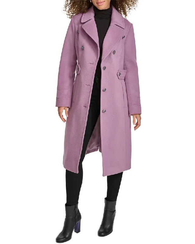 Kenneth Cole Wool-Blend Coat