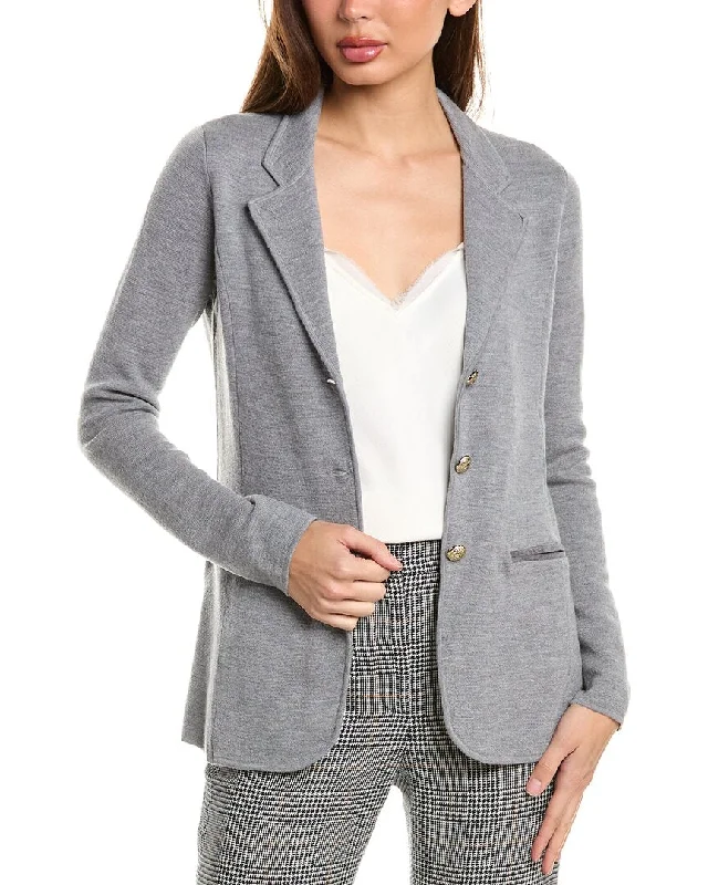 Bruno Magli Wool Sweater Blazer