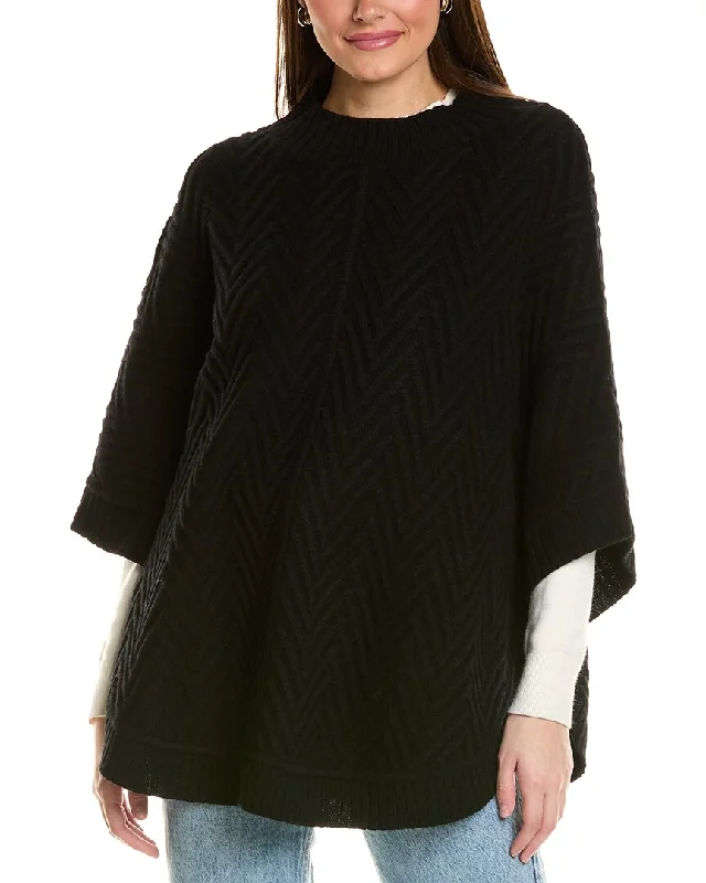 Hannah Rose Delaney Wool Poncho