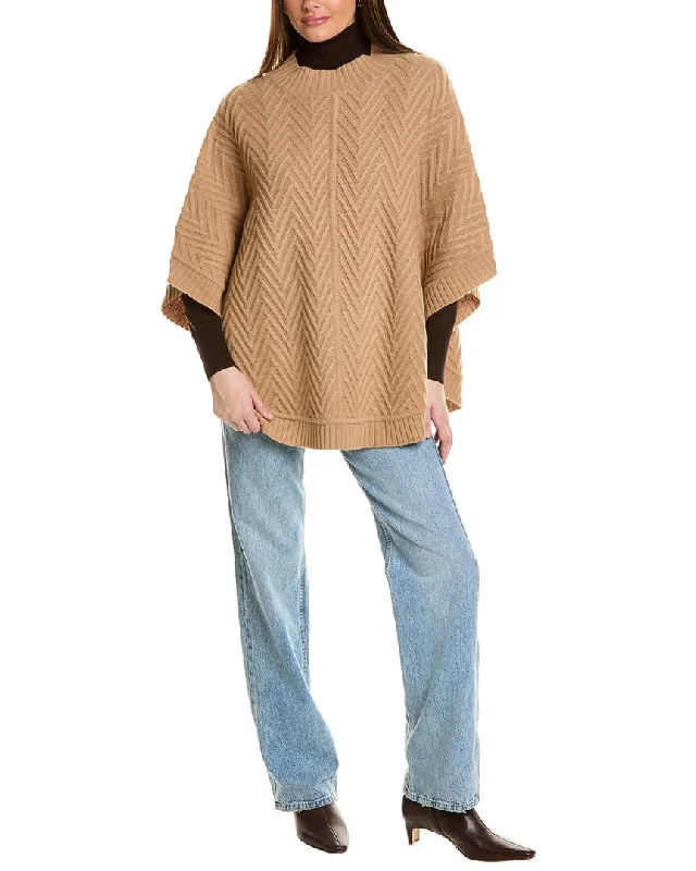 Hannah Rose Delaney Wool Poncho