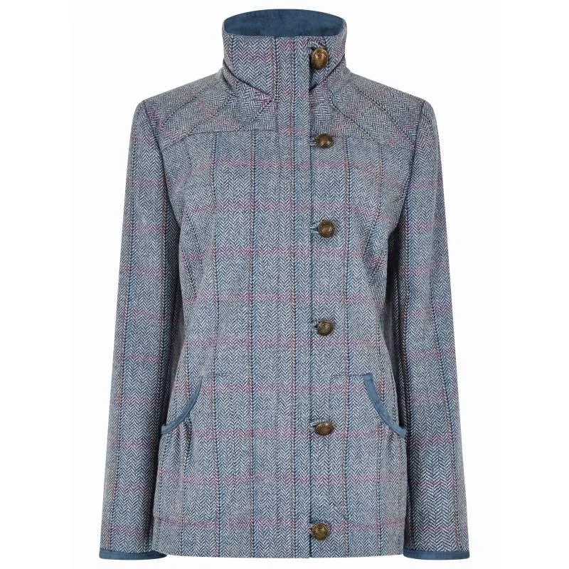 Dubarry Bracken Ladies Tweed Jacket - Denim Haze