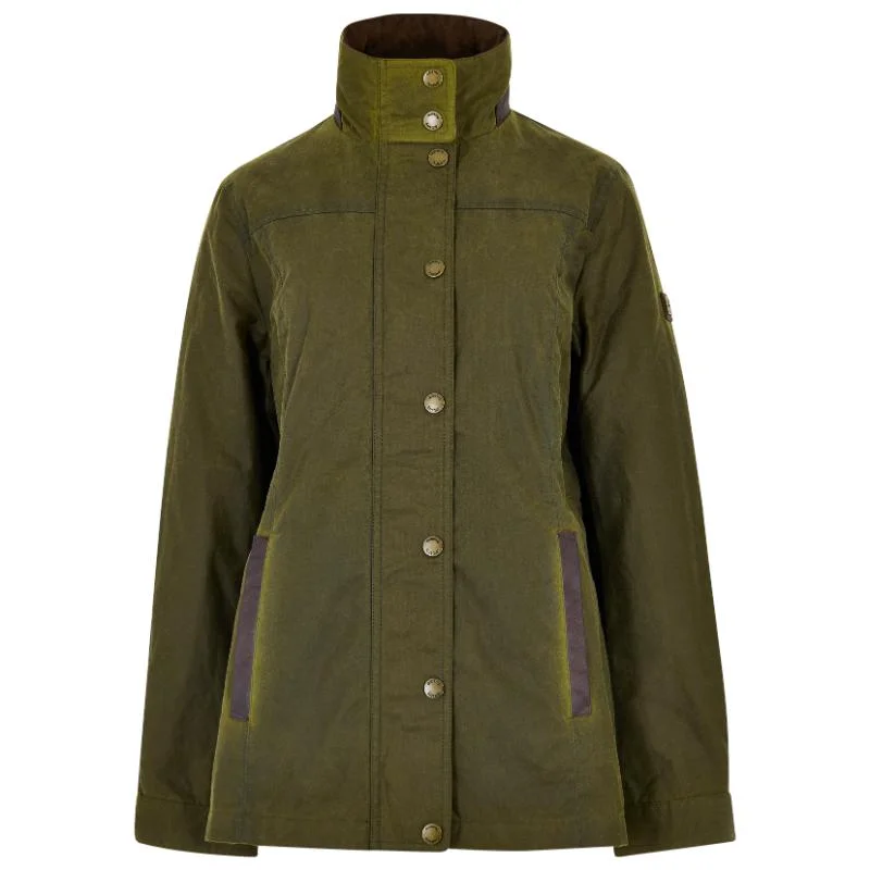 Dubarry Mountrath Ladies Waxed Jacket - Fennel