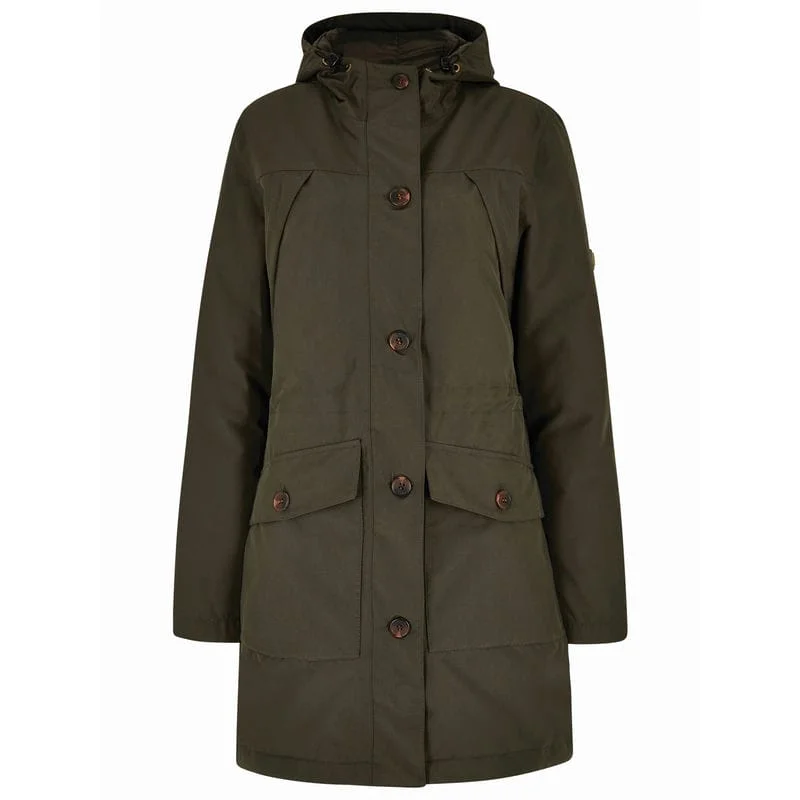 Dubarry Sandford Ladies Down Waterproof Parka - Ivy