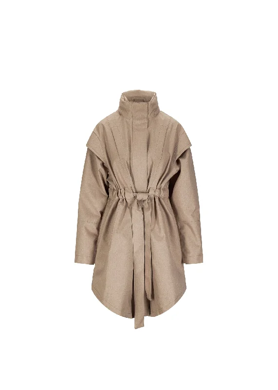 Monsun Coat - Taupe