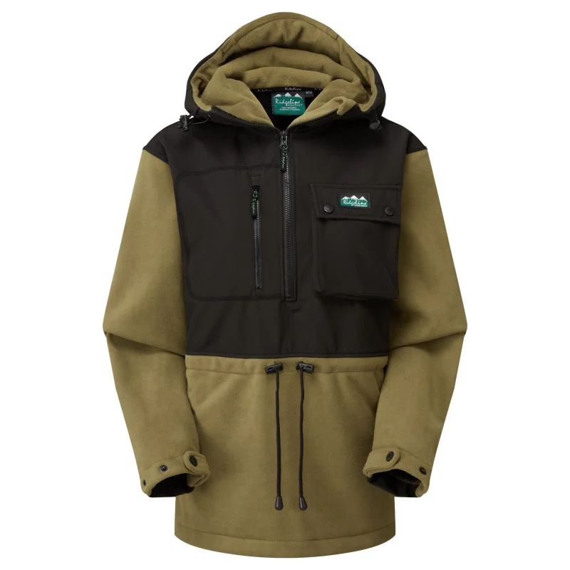 Ridgeline Rubra Hybrid Ladies Smock - Teak/Black