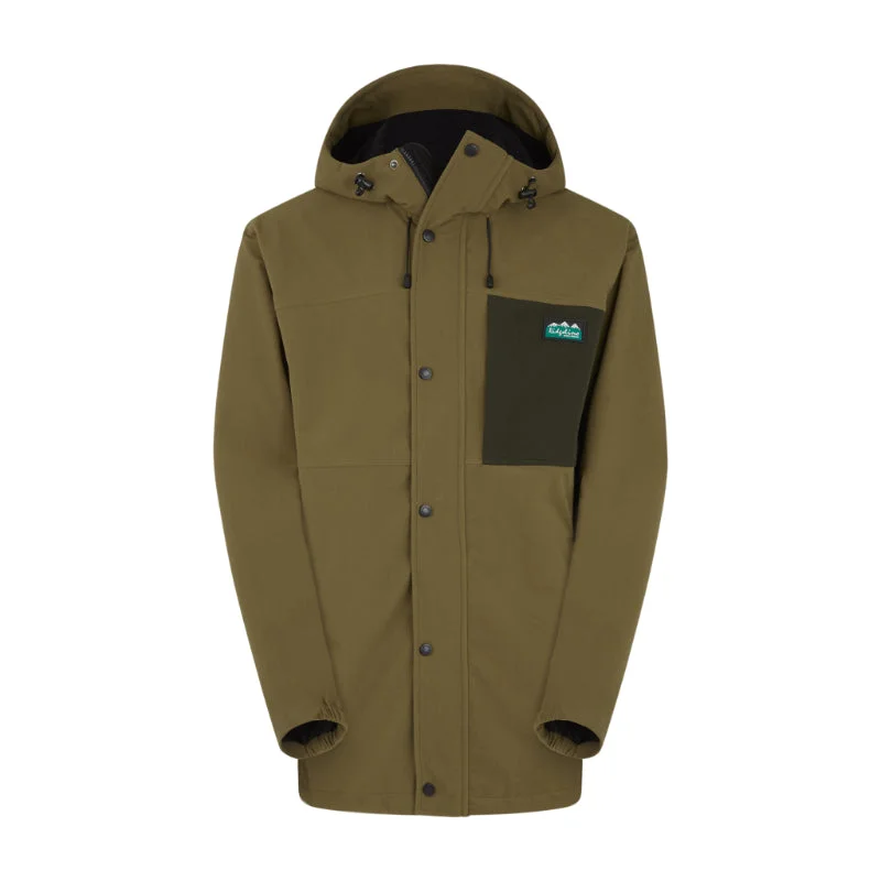 Ridgeline Tempest Waterproof Unisex Jacket - Teak