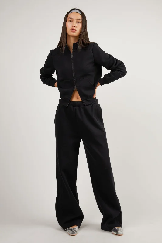 STRAIGHT LEG PANT WITH ZIP DETAIL