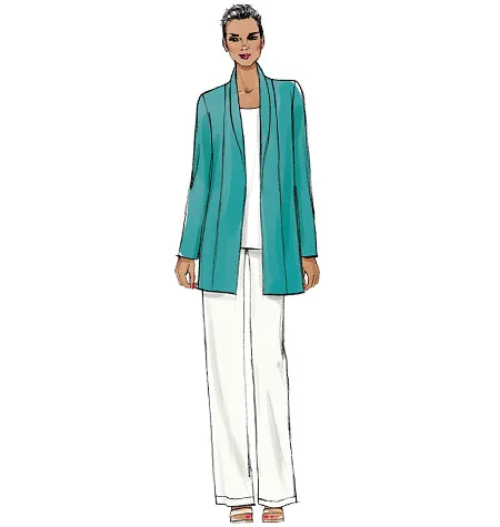 Vogue Jacket, Shorts and Trousers V9011