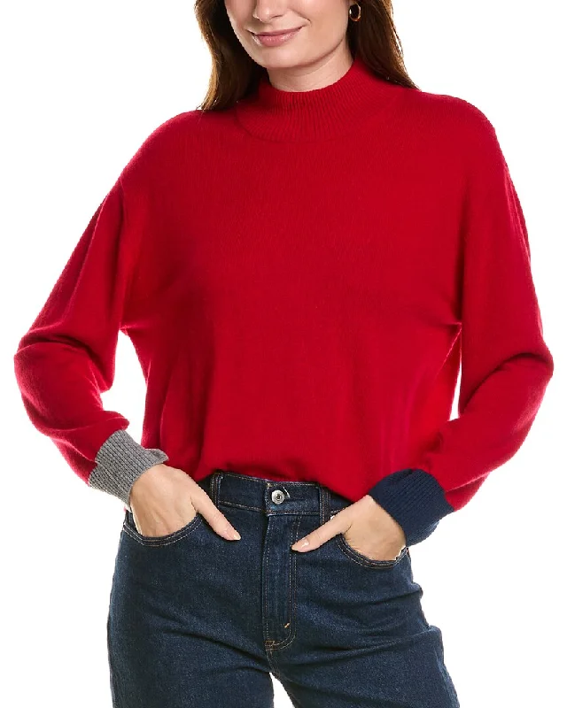 Forte Cashmere Crop Cashmere Pullover