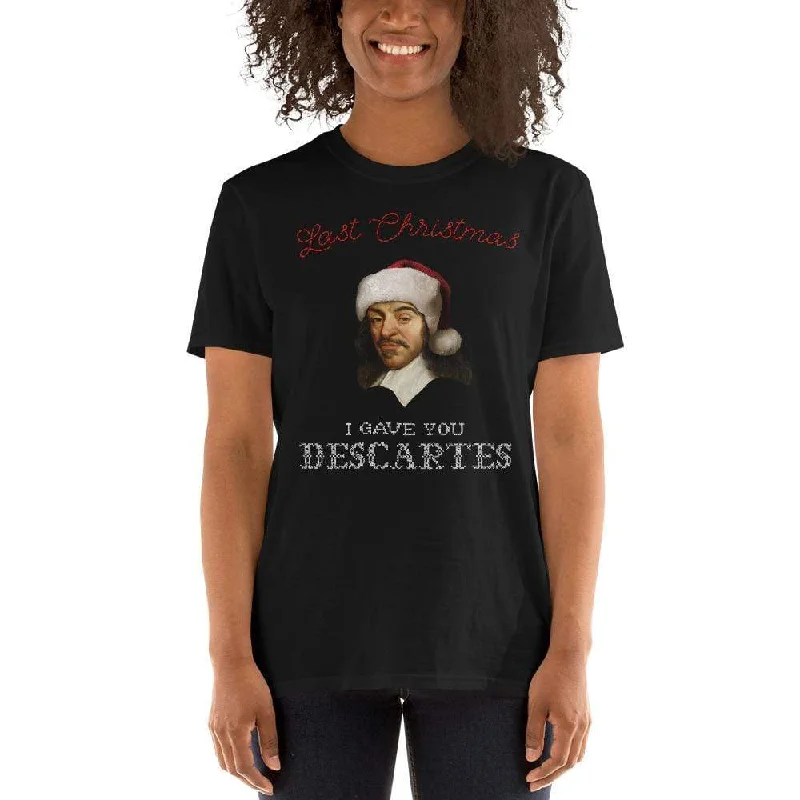 Last Christmas I Gave You Descartes - Premium T-Shirt