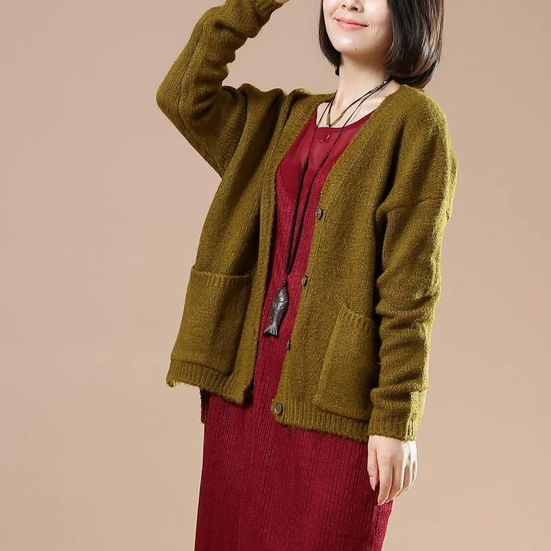 Oliver knit cardigans short sweater coats jackets