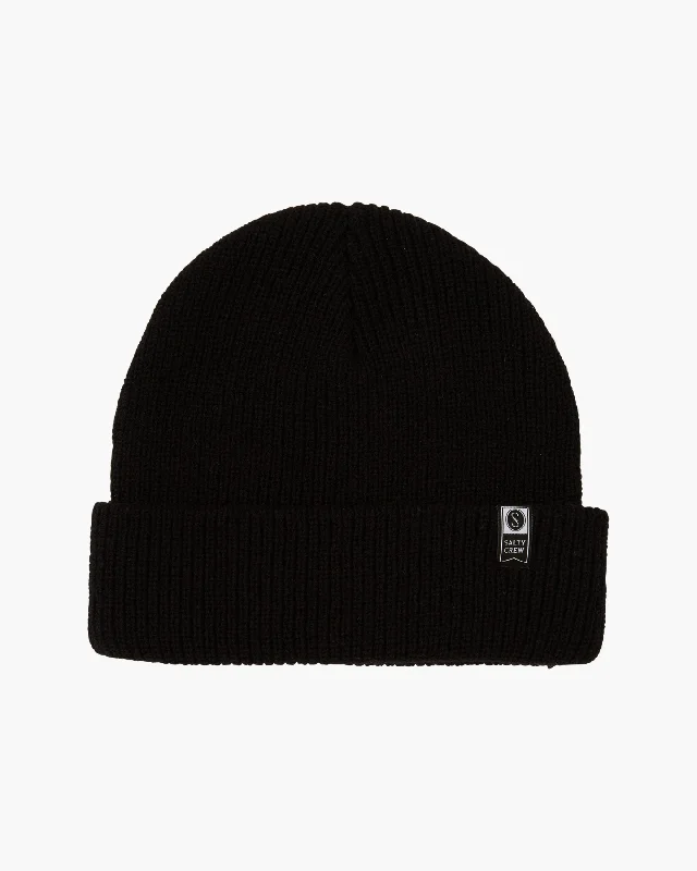 Alpha Beanie - Black