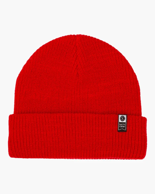 Alpha Beanie - Red