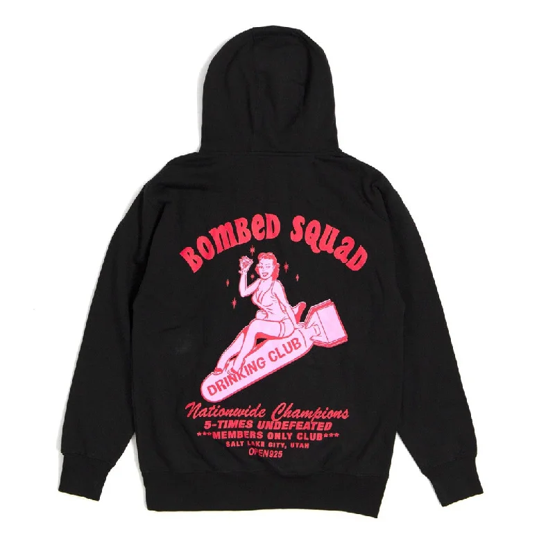 Bombed Squad Hoodie Black