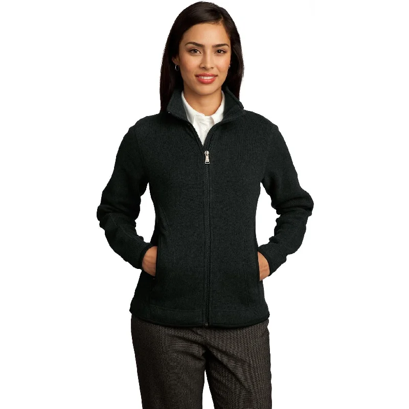 CLOSEOUT - Red House Ladies Sweater Fleece Full-Zip Jacket